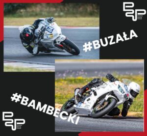 Read more about the article Bartosz Bambecki i Jakub Buzała – młode talenty sportu motocyklowego z naszym wsparciem